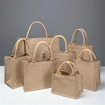 Bolsa de compras de yute